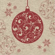 GreenPicnic - Paper Design Baubles kerstservetjes christmas napkins van Naturals