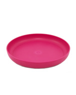 Ajaa teller pink, knalroze bord van duurzaam bioplastic verkrijgbaar bij GreenPicnic