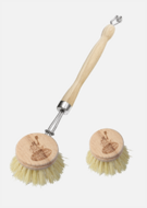 Natuurlijk afwaskwast met vervangbare borstelkop Greenpicnic