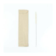 A slice of green borstel voor rietjes, Straw Brush