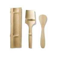 Bambu keukenbestek van bamboe hout