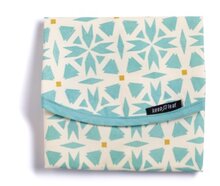 Keepleaf food wrap geo, lunchverpakking blauw-creme