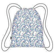 Ecozz opvouwbaar rugzakje met bloemenprint van rPET