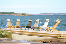 Ecofurn tuinstoelen Echochair in diverse hout kleuren