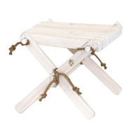 GreenPicnic Ecofurn Lilli Table tafeltje in wit geolied dennenhout