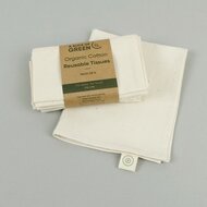 Herbruikbare zakdoekjes van biologisch katoen bij Greenpicnic