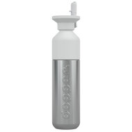 Dopper met witte Flip Straw dop met rietje