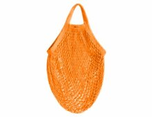 Biologisch katoenen nettas oranje