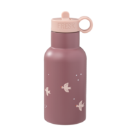 Fresk Noric Flask Swallow, roze thermosfles met drinktuit