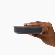 Opgevouwen silconen beker van Hunu in grijs