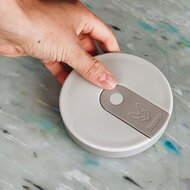 Hunu Collapsible Silicone Cup 355ml Warm Grey