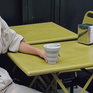 Hunu Collapsible Silicone Cup 355ml Warm Grey