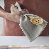 Volledige bamboe schuimspaan met steuntje - Bambu