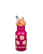 Klean Kanteen kinderfles met sippy cap Happy Flowers