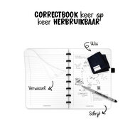Correctbook manieren om te wissen