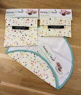 Keep Leaf lunchzakjes en foodwrap met STars print bij Greenpicnic