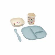 The Cotton Cloud Silicone Tableware Kobalt Confetti