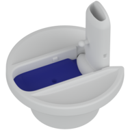 Flip Straw Cap, dop met drinktuit voor Dopper fles