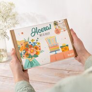 Blossombs Giftbox Hoera het is feest, bloemzaad bommetjes
