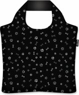 Ecozz Ecoshopper Paws, opvouwbaar tasje met rits van r-PET