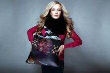 Ecozz opvouwbare tas met doodshoofd print