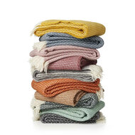 Klippan Plaids van ecowol Knut in diverse kleuren bij Greenpicnic