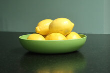 Zuperzozial diep plat bord in groen, natuurlijk CPLA