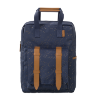 Fresk rugzak Indigo Dots, rugtasje van gerecycled plastic - GreenPicnic