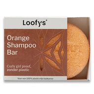 Loofys Orange Shampoo bar navulling, Curly Girl Method 