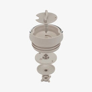 Onderdele Klean Kanteen Cafe Cap dop Taupe