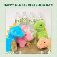 Duurzame Eco Nation dino knuffels bij Greenpicnic