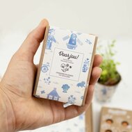 Bloemen uit Holland in bloembommetjes van Blossombs