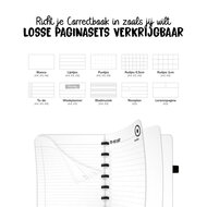 losse bladen voor Correctbook whiteboard schriften