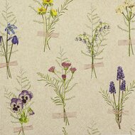 Eco Line duurzame wegwerpservetten Herbarium print