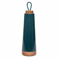 BioLoco Loop dubbelwandige RVS fles - Petrol