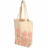 Moses Flower Market shopper boodschappentas van bio katoen bij GreenPicnic