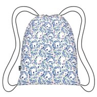 Ecozz opvouwbaar rugzakje met bloemenprint van rPET