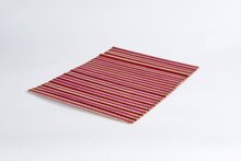 FairTrade Placemat bamboe roze/donkerroze
