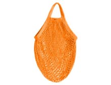 Biologisch katoenen nettas oranje