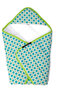 Keep Leaf Quilted Baby Blanket, wikkeldeken Tiles
