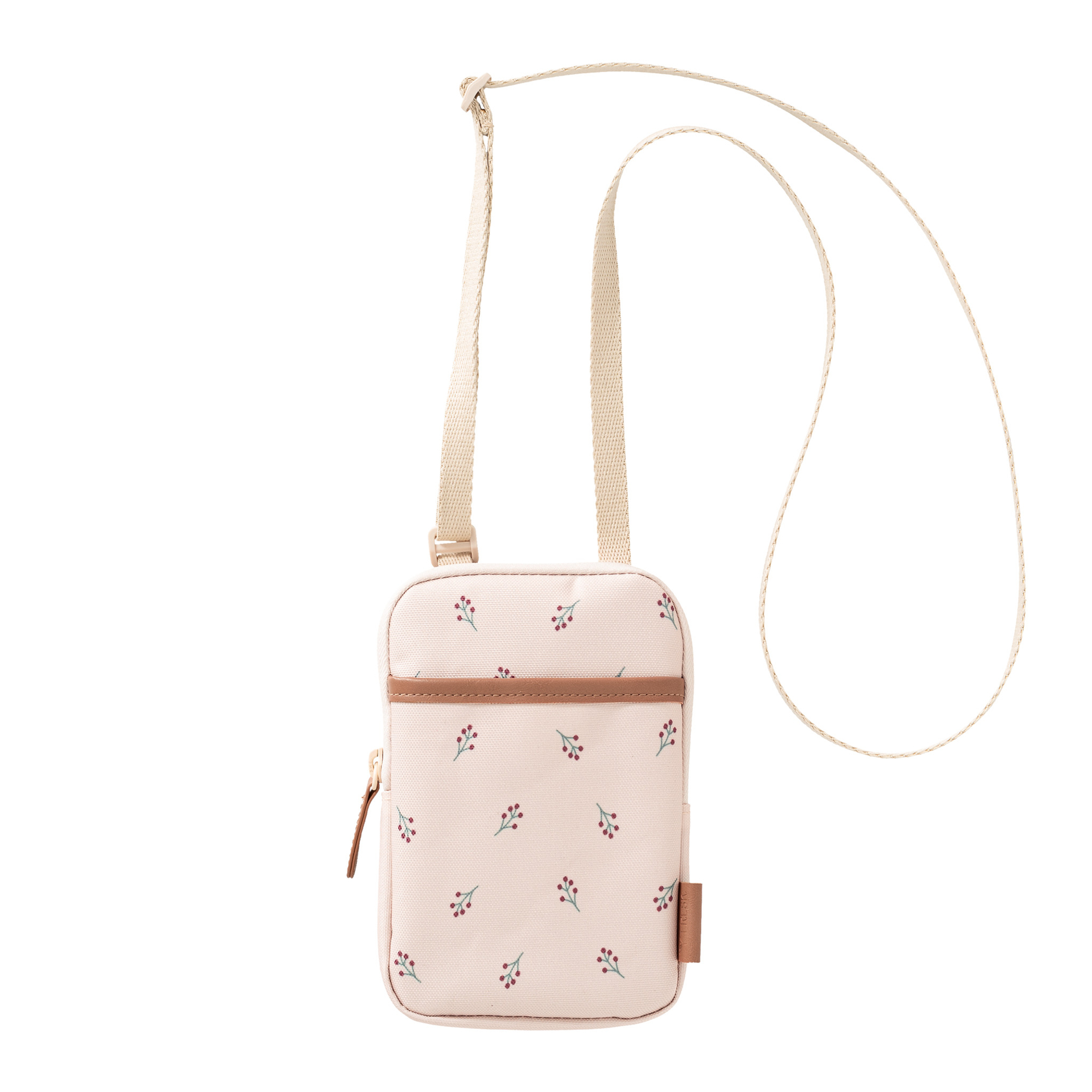 Fresk Travelpouch Berries, reistasje met besjes print 