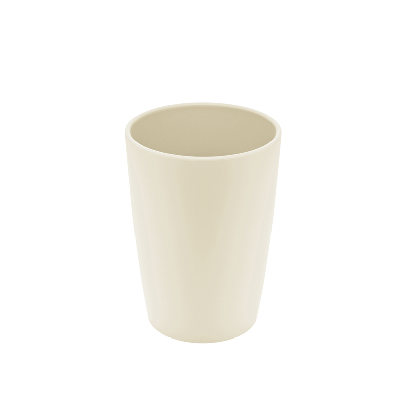Zuperzozial Nature Cup Cream, PLA biolplastic beker voor thuis of de camping
