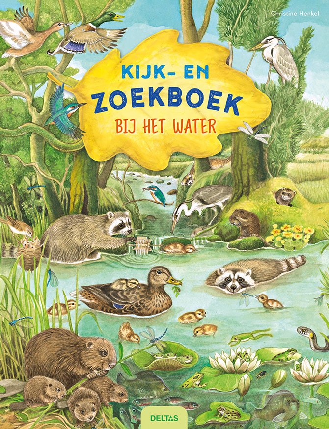 Kijk- en zoekboek 'Bij het water' 