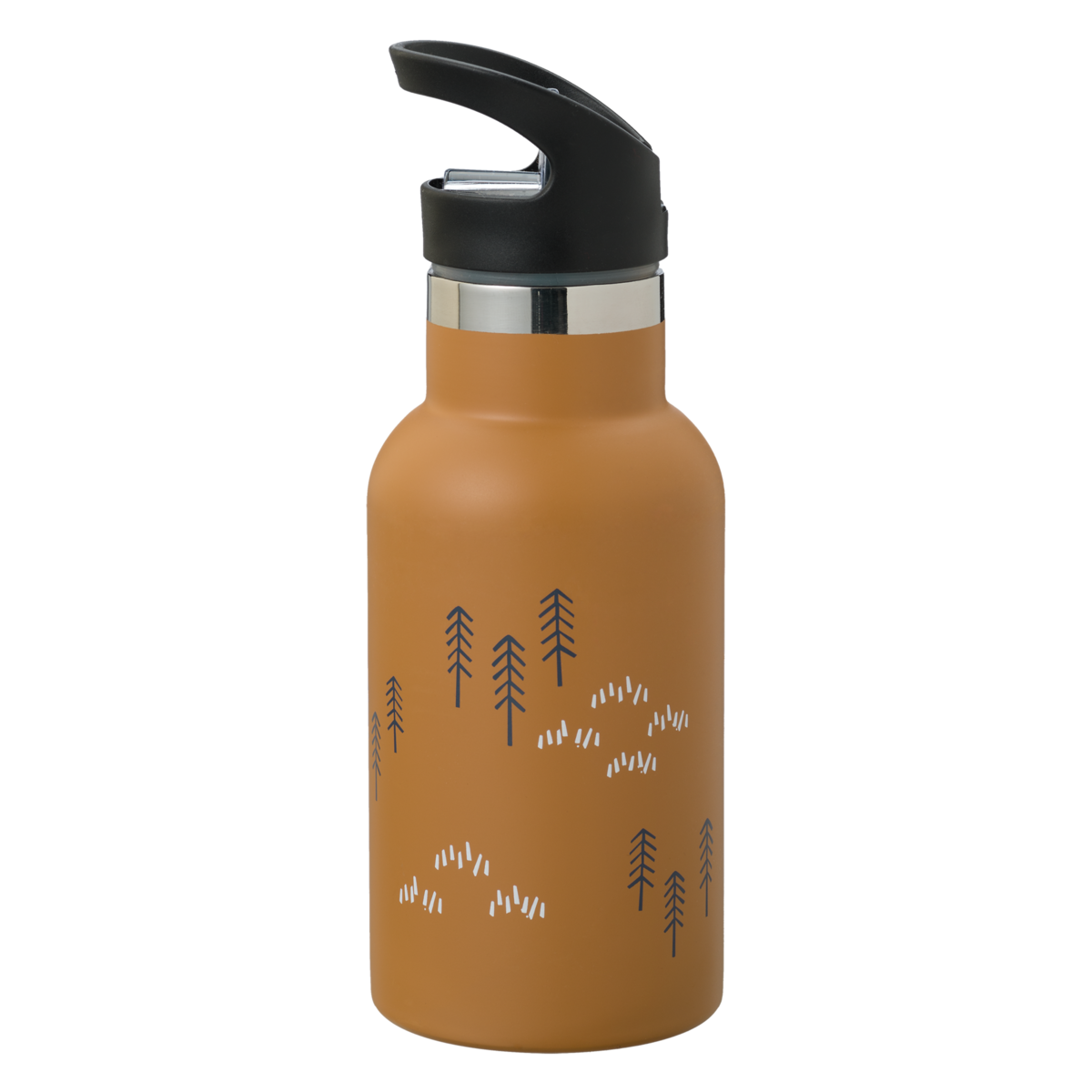 Fresk Wood Spruce Yellow thermos fles matgeel