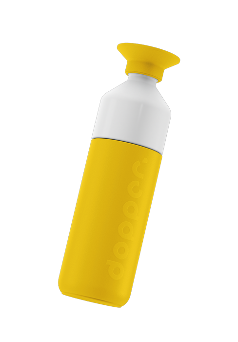 De Dopper Insulated Lemon Crush 580ml, verkrijgbaar bij GreenPicnic