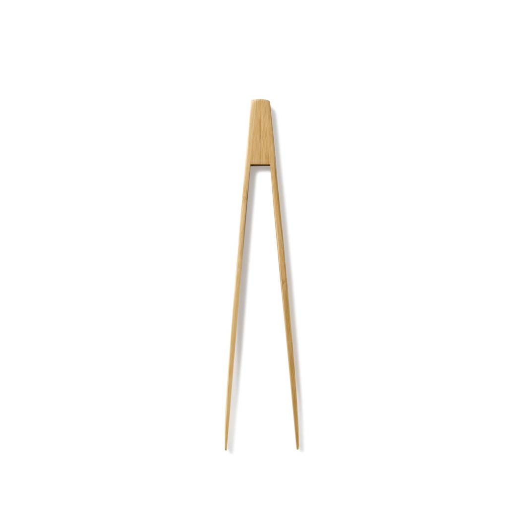 Bambu Tongs Small, kleine bamboehouten keukentang