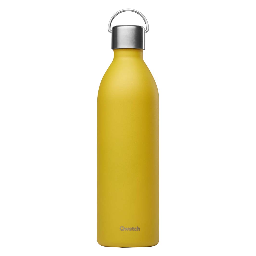 Qwetch insulated Active Bottle matt curry 1 liter