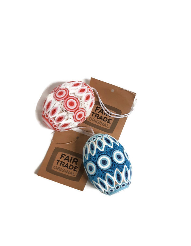 GreenPicnic Fairtrade paasversiering van papier - Fairforward