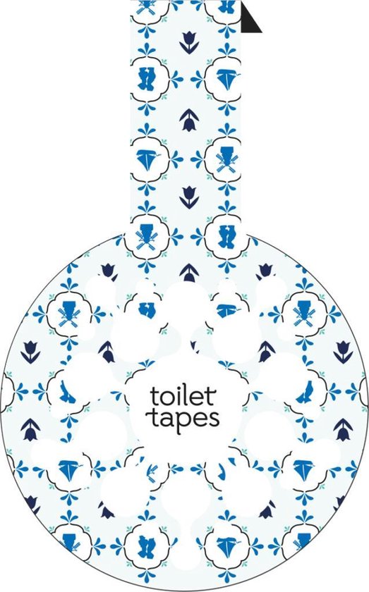 Toilet Tapes Dazzling Dutch WC blokje met veel minder plastic