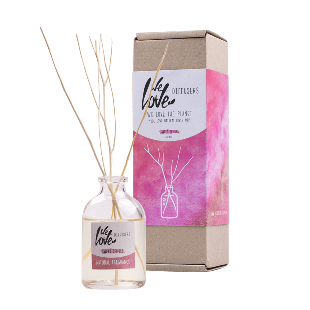Natural Fragrance diffuser Sweet Senses - We Love The Planet